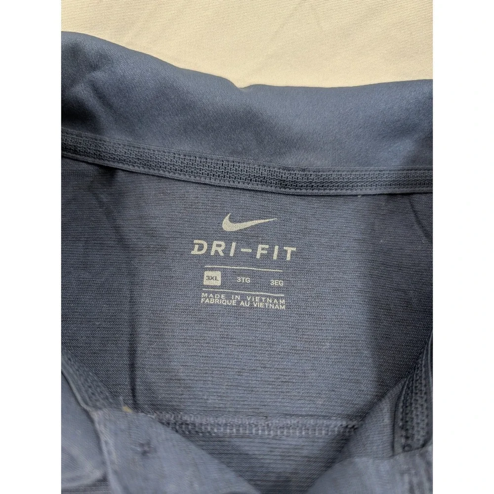 New With Tags Nike Dri-Fit Polo University‎ Central Oklahoma Heathered Blue 3XL
